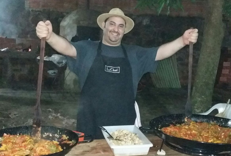 luchef posando