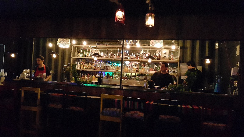 la barra