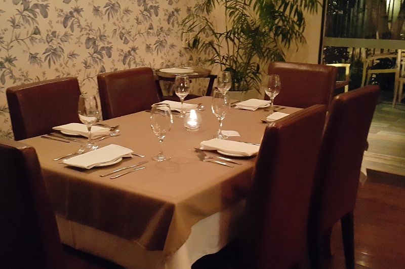 una mesa