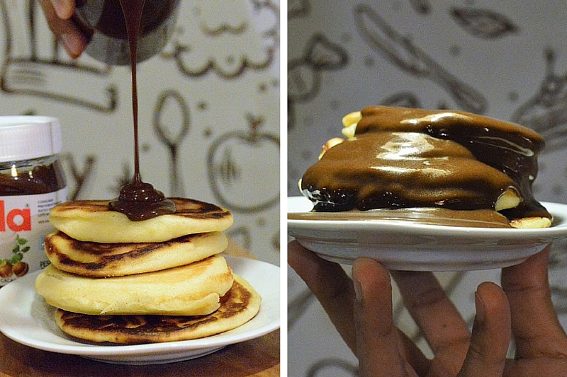 panqueques nutella