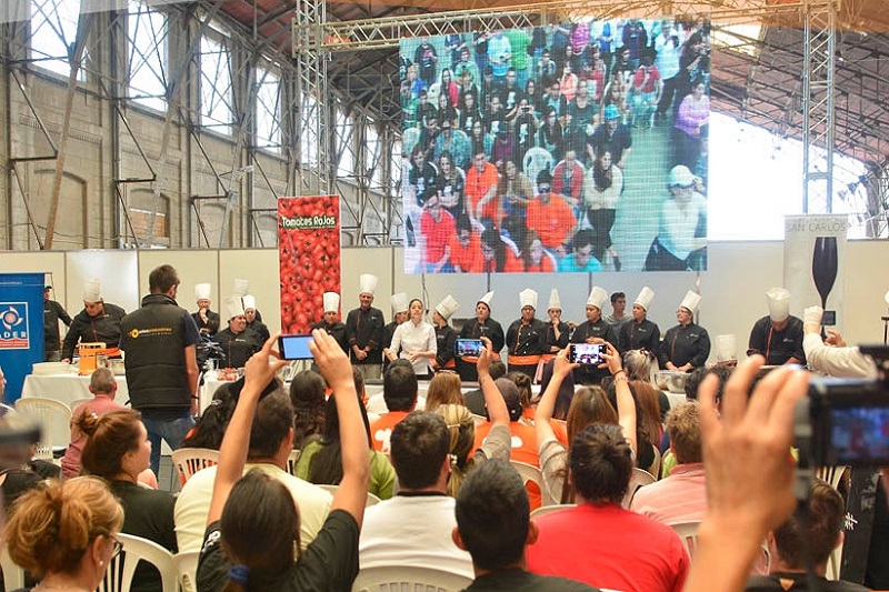 Aspecto de una sesión de cocina abierta correspondiente a la edición del Inter IGI 2016. Foto de archivo de IGI.
