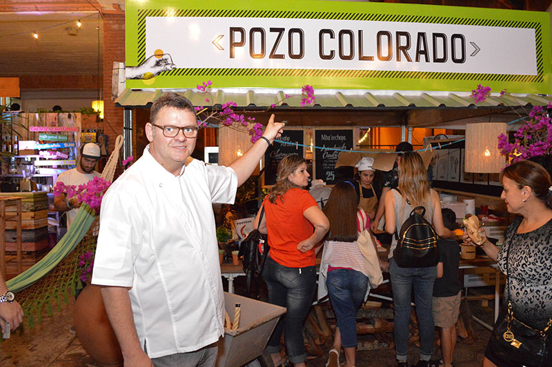 Pozo Colorado, de Rodolfo Angenschedit, es uno de los restaurantes que por primera vez participa en Paladar. Y ya se constituyó en uno de los principales atractivos.
