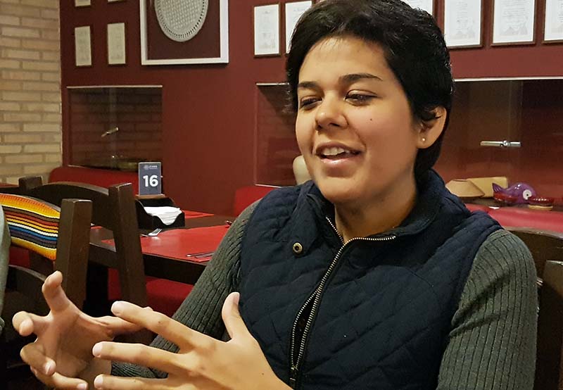 Arami O´Hara hablando del proyecto Asunción 202, capital gastronómica latinoamericana. Un ambicioso plan para potenciar la cocina paraguay.