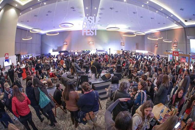 Una vista general del Asu Coffee Fest del año pasado. En dos días reunió a unas 3.000 personas. Foto: AsuCoffeeFest.