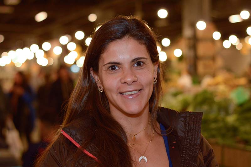 Natalia Cardozo es la emprendedora que tomó la iniciativa de dedicarse a la tapioca. Ahora ya piensa en la industrialización.