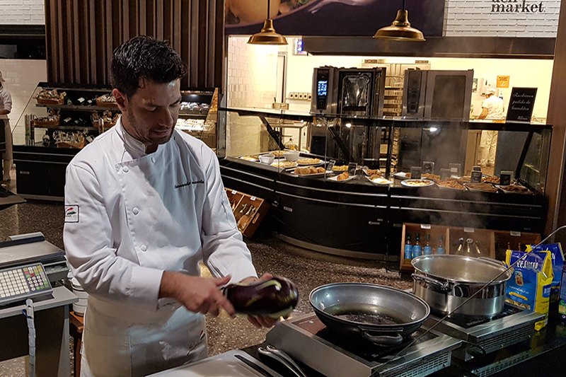 chef cocinando