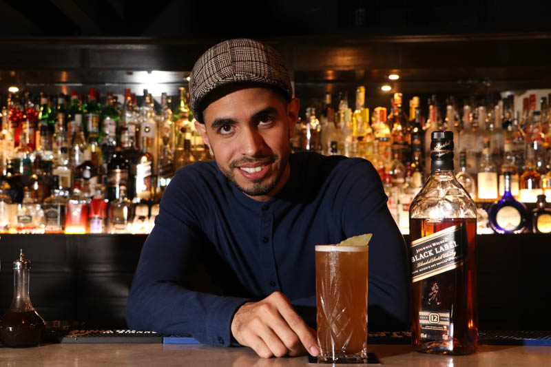 Josmar Figueras, The Brooklyn Hotel, ganador del concurso World Class Paraguay 2019, con su interpretación de Johnnie High Ball