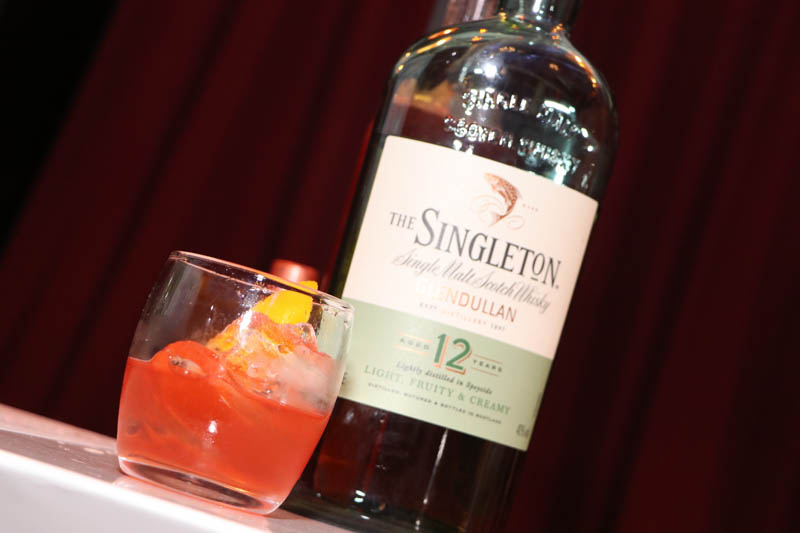 La nueva marca de whisky que presentó anoche Diageo. Especial para la preparación de cócteles.
