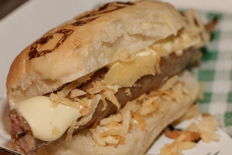 Chaporizo, un choripan